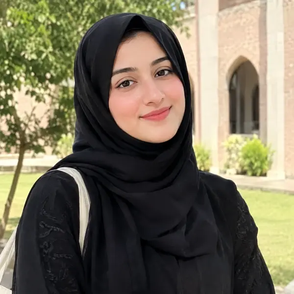 Barkat member in a black hijab